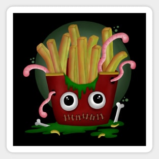 Creepy Fries Magnet